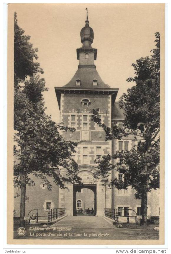 Wégimont Chateau La Porte D´entree Et La Tour La Plus élevée - Soumagne