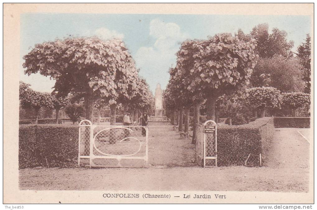 Confolens   -    Le Jardin Vert - Confolens