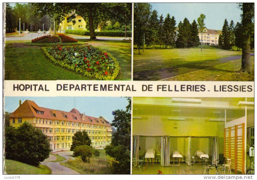 59 / SOLRE LE CHATEAU / HOPITAL DE FELLERIES LIESSIES / MULTIVUES - Solre Le Chateau