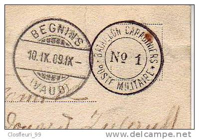 Begnins - Quartier Du Cident / 1909 - Begnins