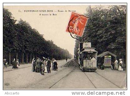 FONTENAY Sous BOIS    94    Tramway - Fontenay Sous Bois