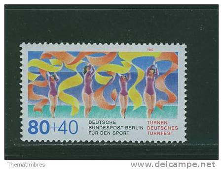 T0355  GRS Ruban  738 Allemagne Berlin 1987 Neuf ** - Gymnastique