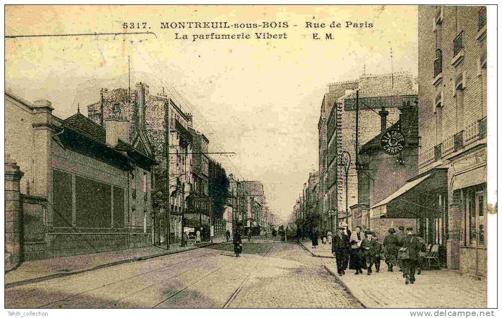 MONTREUIL - Rue De Paris - La Parfumerie Vibert - Montreuil