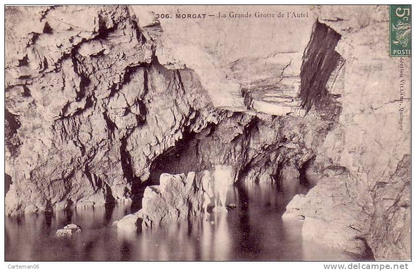 29 - Morgat - La Grande Grotte De L'Autel - Editeur: Villard N° 306 - Morgat
