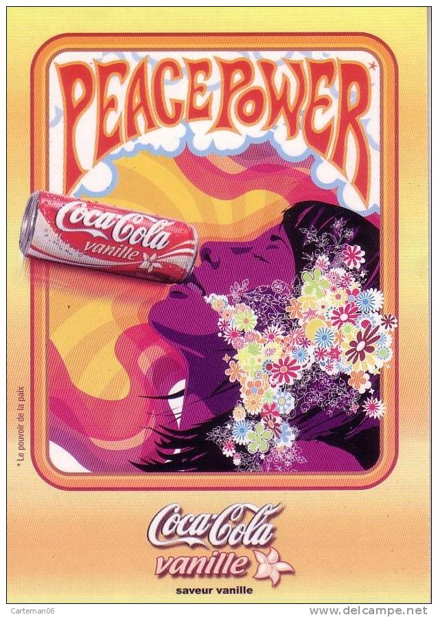 Publicité - Coca Cola Vanille - Peace Power - Publicité