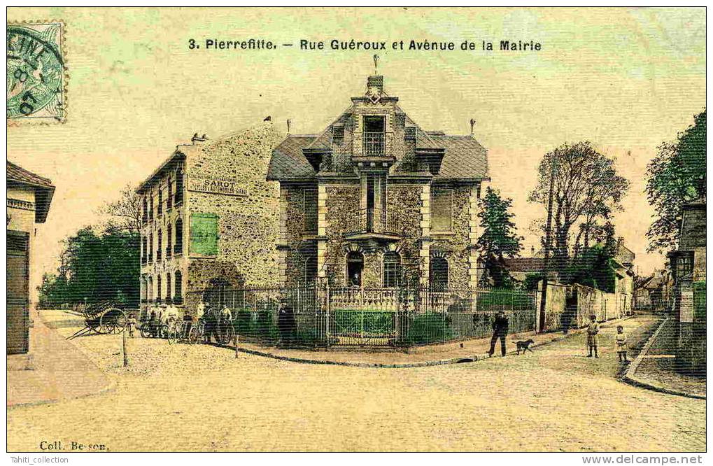 PIERREFITTE - Rue Guéroux Et Avenue De La Mairie - Pierrefitte Sur Seine