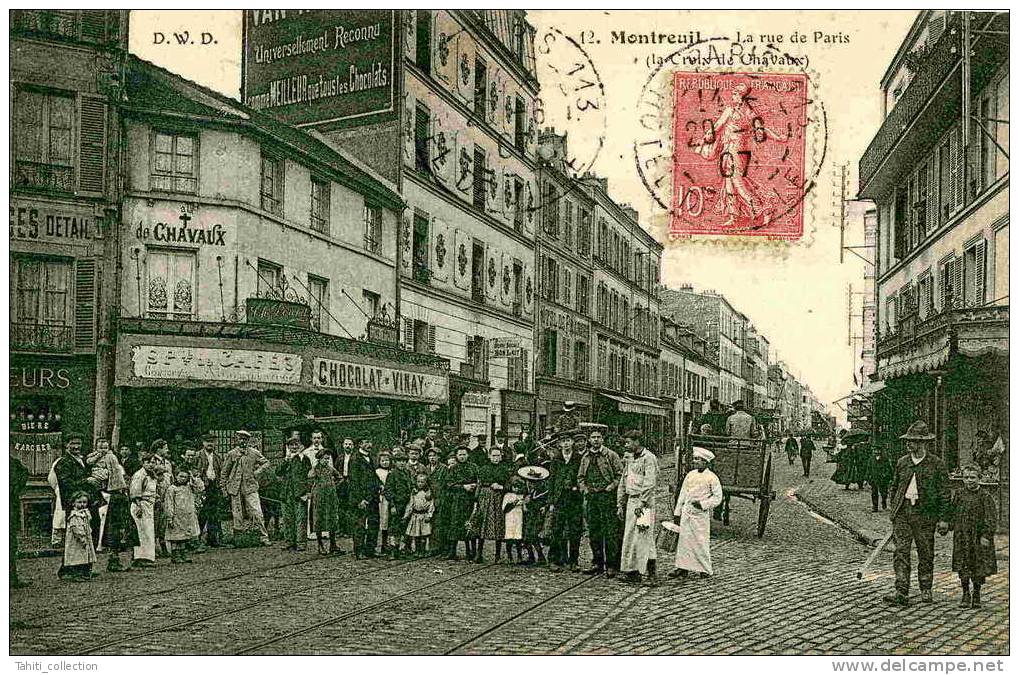 MONTREUIL - La Rue De Paris - Montreuil