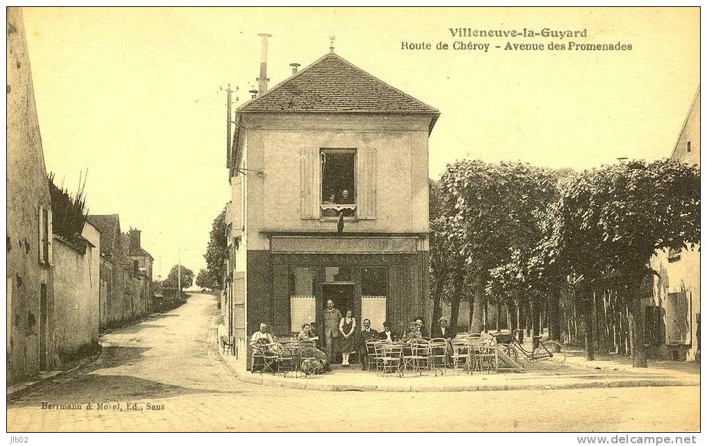 Villeneuve-la-Guyard  Route De Chéroy - Avenue Des Promenades - Villeneuve-la-Guyard