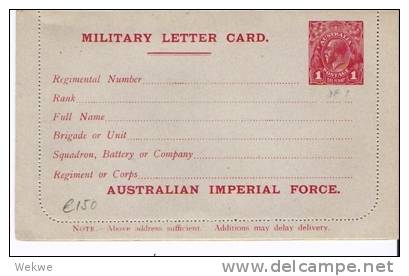 Aus135a/ Miltär Kartenbrief ** (Military Letter Card) - Entiers Postaux