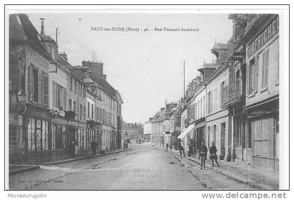27 ) PACY SUR EURE, Rue Edouard Isambard, N° 46, Photo Lavergne, ANIMEE - Pacy-sur-Eure
