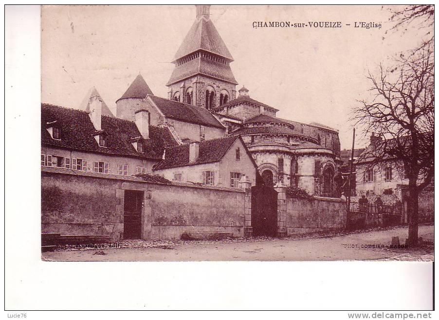 CHAMBON SUR VOUEIZE  -  L´ Eglise - Chambon Sur Voueize