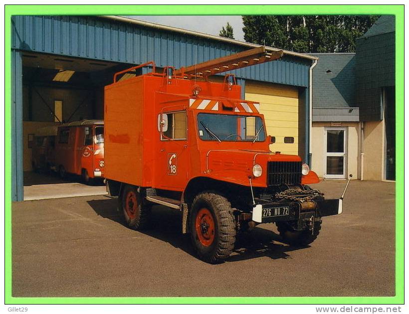 CAMION SERVICE D'INCENDIE TOUTES UTILISATIONS DODGE, 1993 - LA FLECHE (72) - - Vrachtwagens En LGV