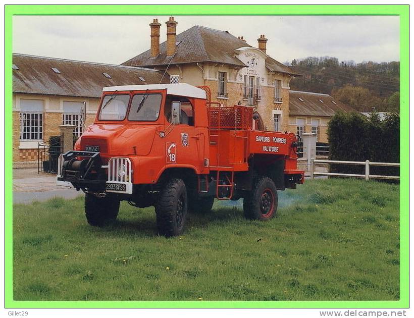 SAPEURS-POMPIERS - CAMION CITERNE FEUX DE FORÊTS MARMON 1992 - SERVICE D´INCENDIE - - Feuerwehr