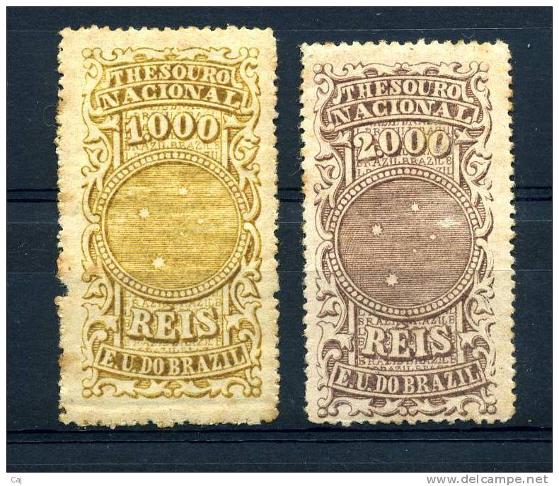 Brésil  -  Fiscaux Trésor  *  De 1889 - Unused Stamps