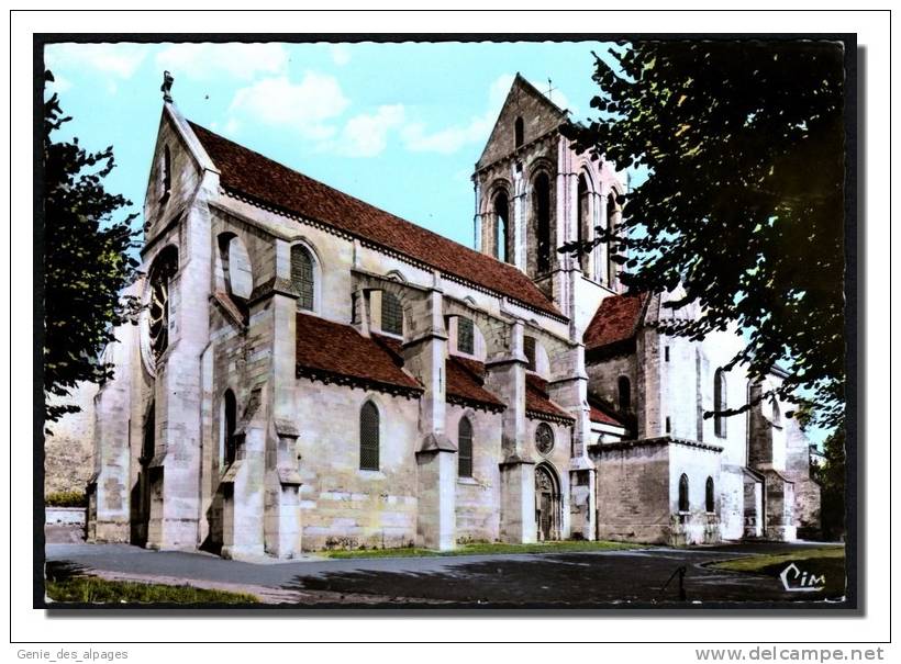 95 AUVERS-sur OISE, L'Eglise XI Et XIIème Siècle, CPSM 10x15, Ed Combier, Dos Vierge - Auvers Sur Oise