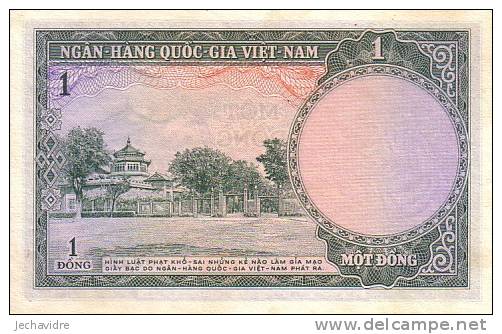 VIET NAM  1 Dong  Non Daté (1956)   Pick 1a   **** QUALITE  XF **** - Vietnam