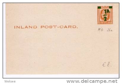 NZ118/ Georg V (H/G 26a) Neuer Wertzudruck ** - Storia Postale