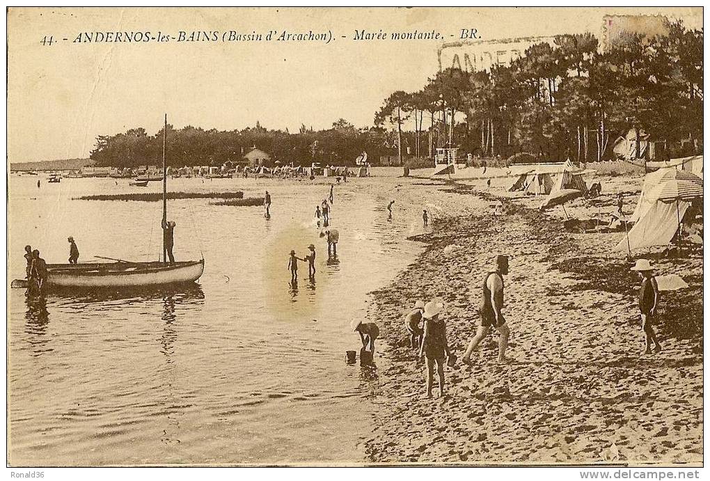 CP 33 ANDERNOS LES BAINS Marée Montante - Andernos-les-Bains