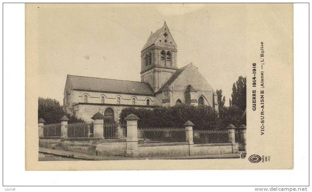 VIC Sur AisneL'église - Vic Sur Aisne