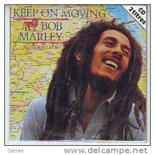 BOB  MARLEY  KEEP  ON  MOVING      2 TITRES    CD SINGLE   COLLECTION - Reggae
