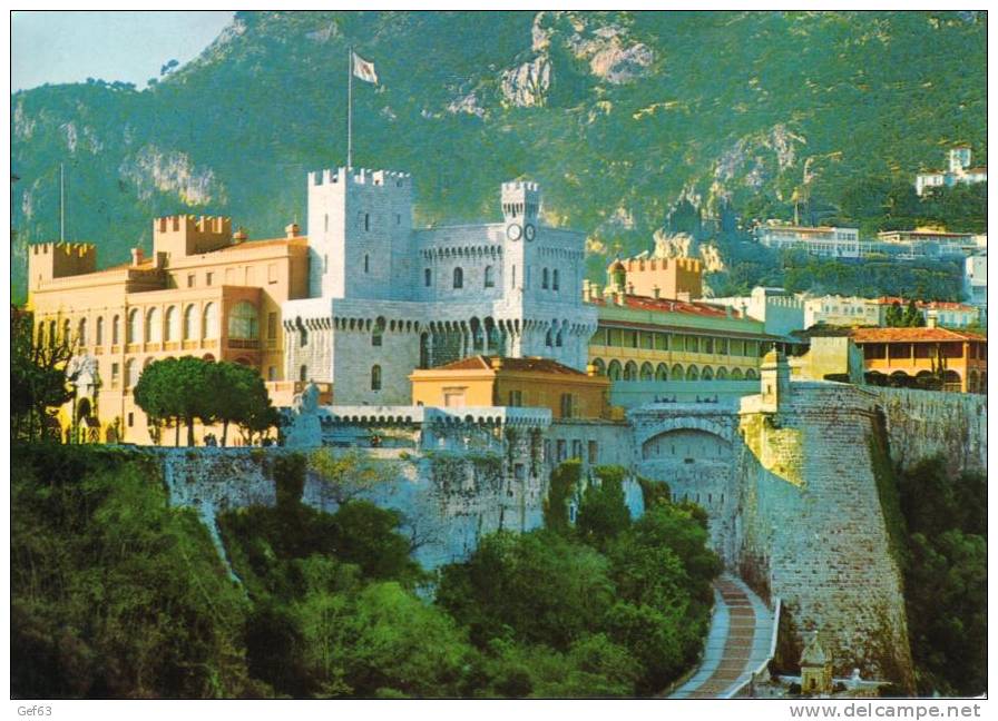 Principaute De Monaco - Le Palais Princier Et Ses Remparts (1973) - Prinselijk Paleis