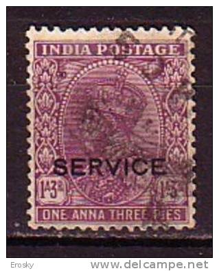 P3389 - BRITISH COLONIES INDIA SERVICE Yv N°87 - 1911-35 King George V