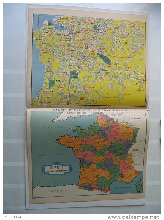 1967 CALENDRIER ALMANACH DES PTT GRAND FORMAT DOUBLE SUR LE THEME DE LA CHASSE & DE LA PECHE /CHASSEUR/PECHEUR - Grand Format : 1961-70