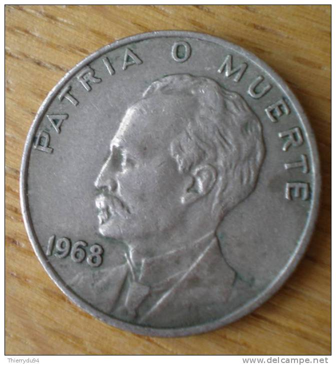 Cuba 20 Centavos 1968  Marti 20 Cent - Cuba