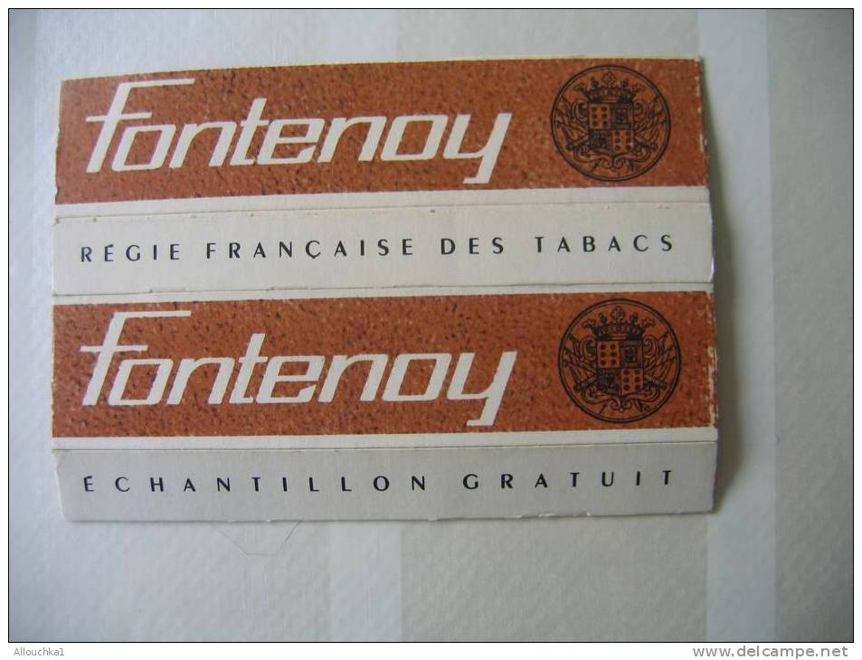 FONTENOY/ETUI DE PAQUET DE CIGARETTE OFFERT A TITRE GRACIEUX PAR COMPAGNIE AERIENNES "ECHANTILLON GRATUIT DE LA REGIE " - Etuis à Cigarettes Vides