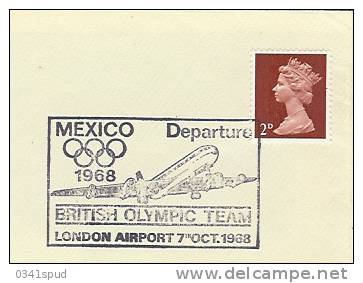 Jeux  Olympiques 1968 Mexico  Grande Bretagne - Ete 1968: Mexico