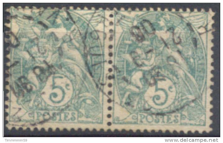 Lot N°6458   Paire Du N°111, Type ? - 1900-29 Blanc