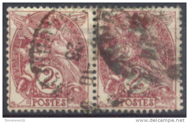 Lot N°6466  Paire Du N°108, Type ? - 1900-29 Blanc