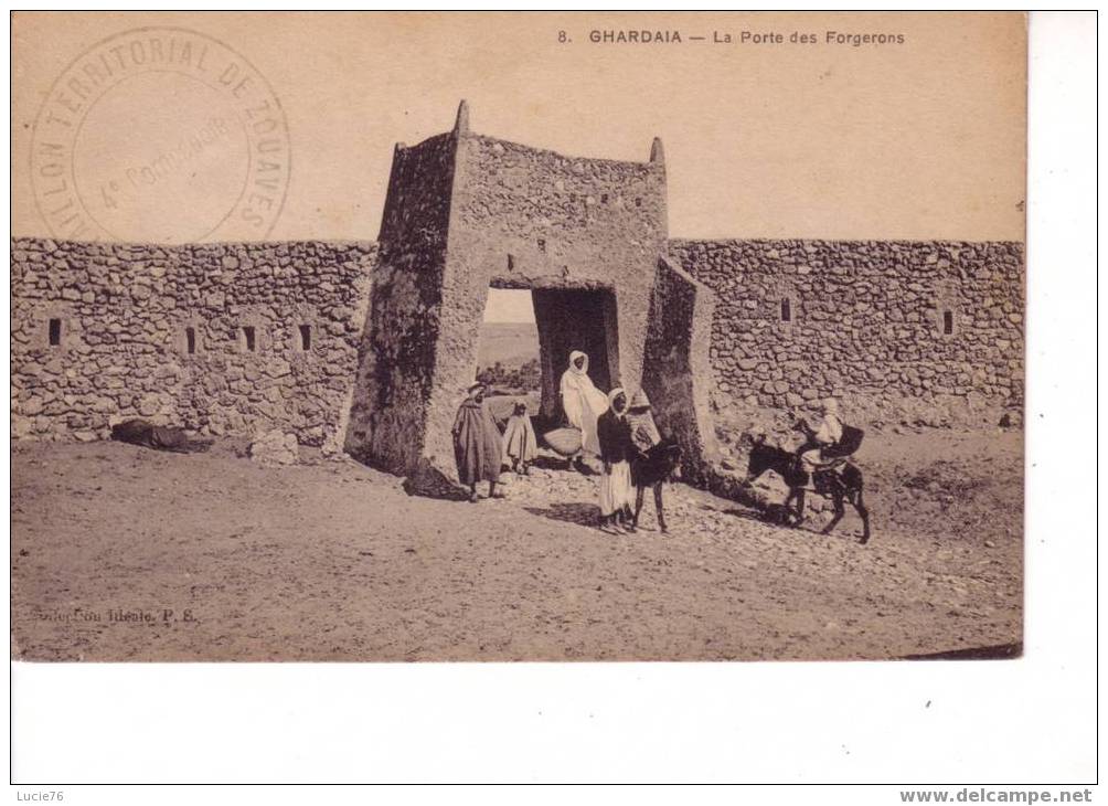 GHARDAIA  -  N° 8  -  La Porte Des Forgerons - Ghardaia