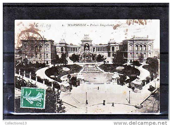 BOUCHES DU RHONE - Marseille - Palais Longchamp - Cinq Avenues, Chave, Blancarde, Chutes Lavies