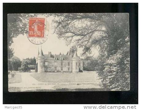 53 Grez En Bouère Chateau De La Guenaudière édit.mallicot N° 962 Belle Carte - Crez En Bouere