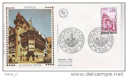 FDC Soie COLMAR 68 : La Maison Pfister - 1970-1979