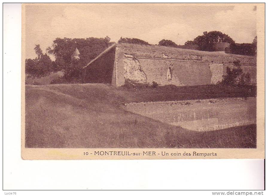 MONTREUIL SUR MER - Un Coin Des Remparts  - N°  10 - Montreuil