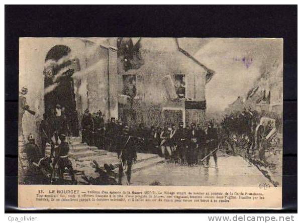 93 LE BOURGET Guerre 1870, Combats à L'Eglise, Historique, Ed ELD, 1915 - Le Bourget