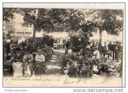 Saint Eienne... Le Marché Aux Fleurs - Saint Etienne