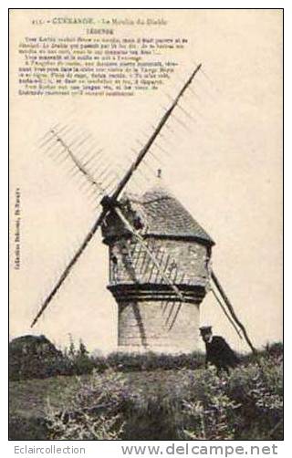 Moulin A Vent ...Guérande  44  .le Moulin Du  Diable... - Windmühlen