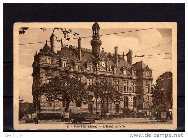 93 PANTIN Hotel De Ville, Mairie, Ed CIM 13, 1950 - Pantin