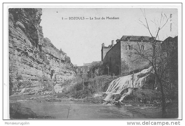 12 ) BOZOULS, Le Saut Du Mendiant, N° 8 - Bozouls