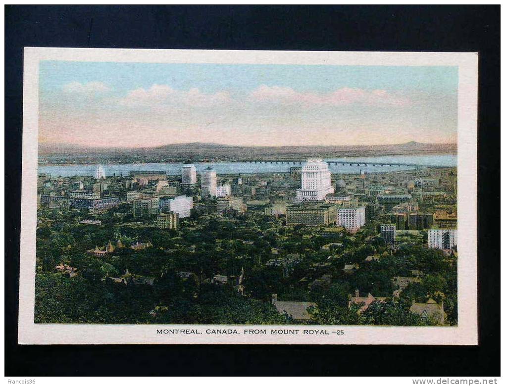 Canada - Montréal - From Mount Royal - - Montreal