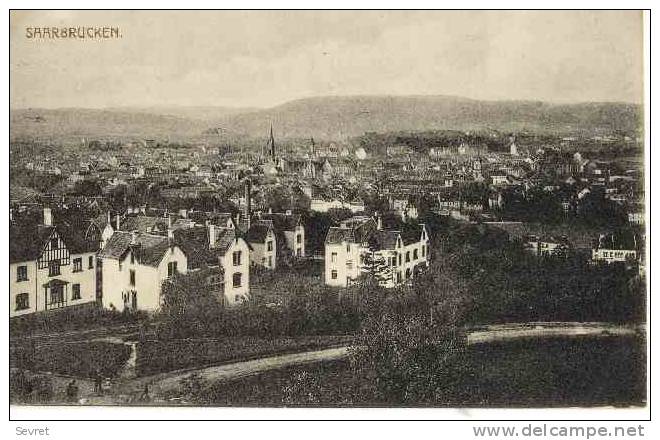 SAARBRÜCKEN. - Vue Générale - Saarburg