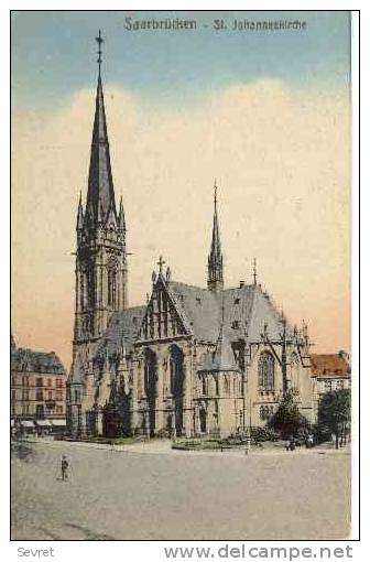 SAARBRÜCKEN. - St. Johanneskirche. - Saarburg