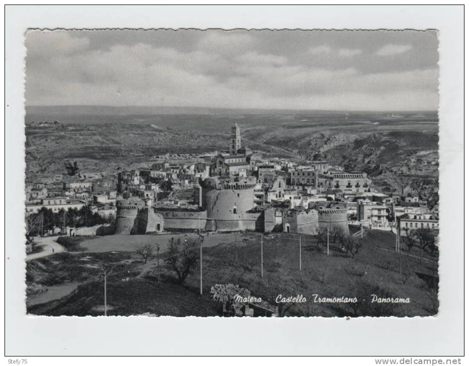 Matera-castello Tramontano-panorama - Matera