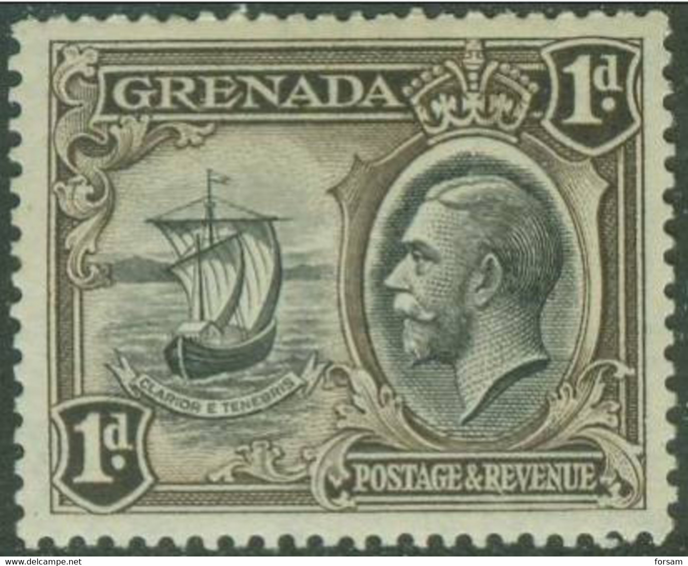 GRENADA..1934..Michel # 107...MLH. - Grenada (...-1974)