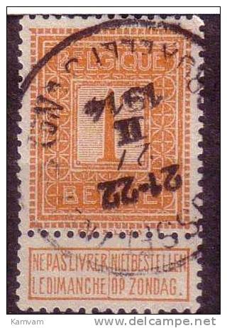 België Belgique 108 Cote  0.20€ - 1912 Pellens