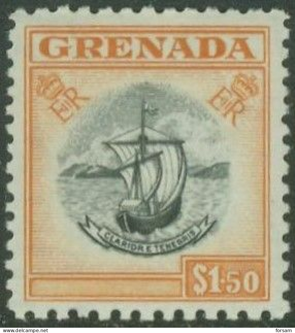 GRENADA..1953/59..Michel # 174..MLH..MiCV - 16 Euro. - Grenade (...-1974)