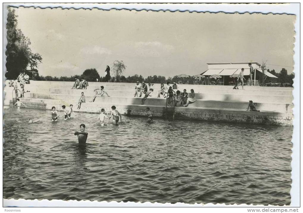 CPA CHATEAUNEUF 16  CHARENTE - LA PISCINE - Chateauneuf Sur Charente